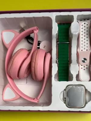 SmartWatch TK702 Kit Rosa