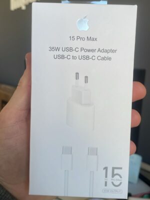 Cargador 35W USB-C cable USB-c