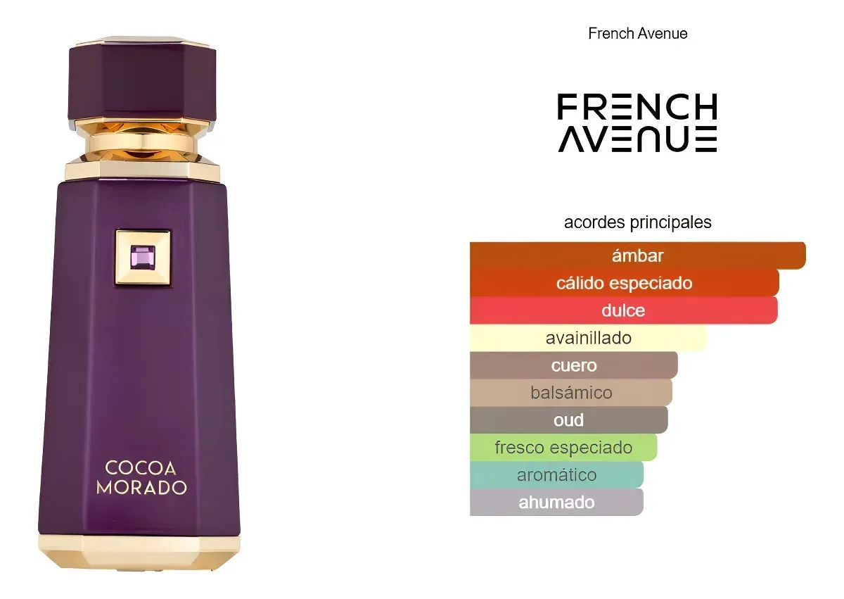 French Avenue Cocoa Morado 100ml - Imagen 3