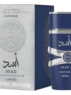Lattafa de edición limitada Asad Zanzibar
