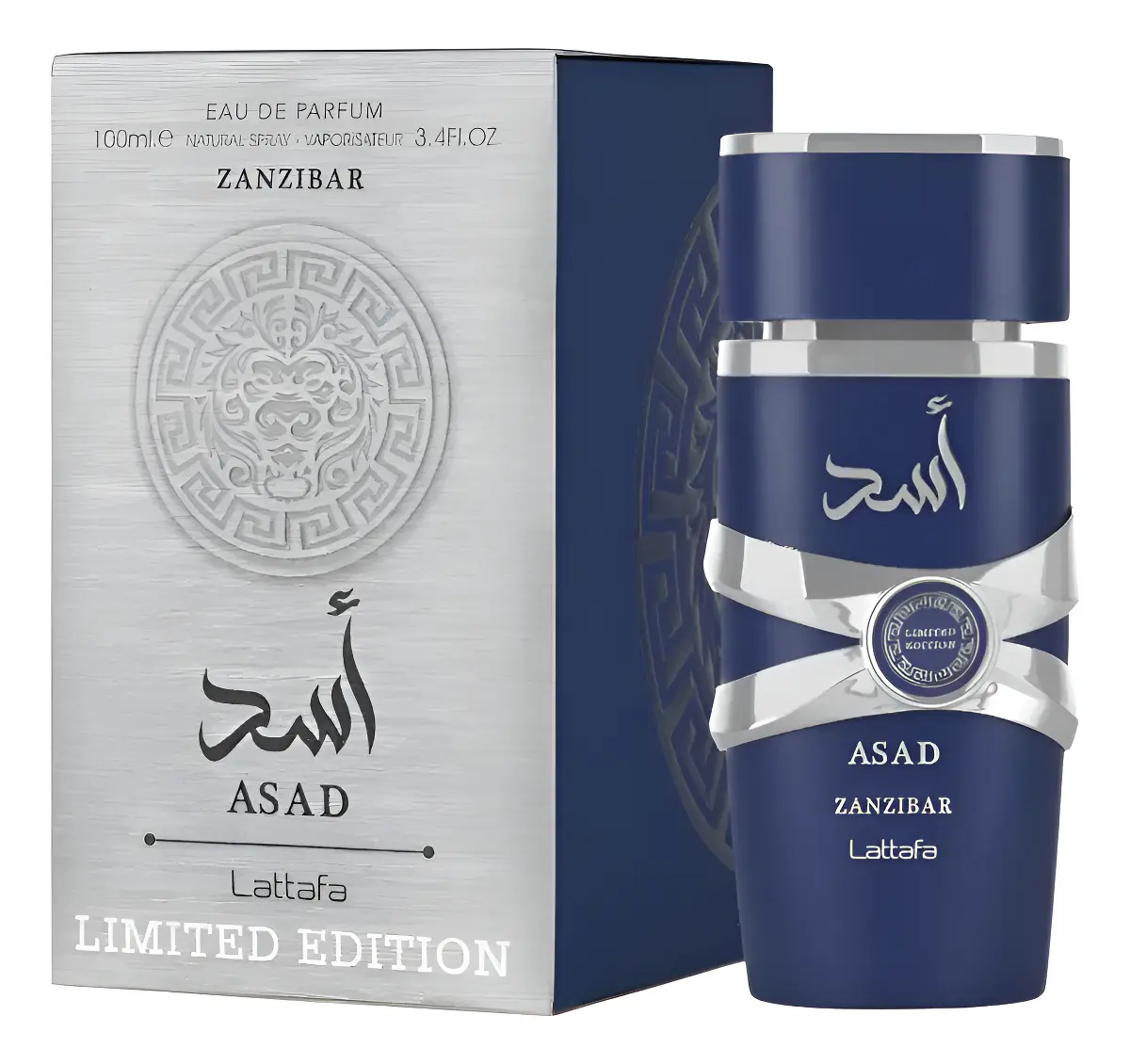Lattafa de edición limitada Asad Zanzibar